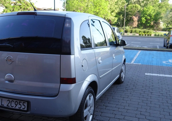Opel Meriva cena 9500 przebieg: 186655, rok produkcji 2006 z Łódź małe 497